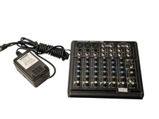 SAMSON MIXPAD 9 9 Channel Sound Mixer Board with Power Supply  -