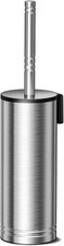 Toilet Brush and Holder Set Stainless Steel Deep Clean Bathroom Wall-Mounted