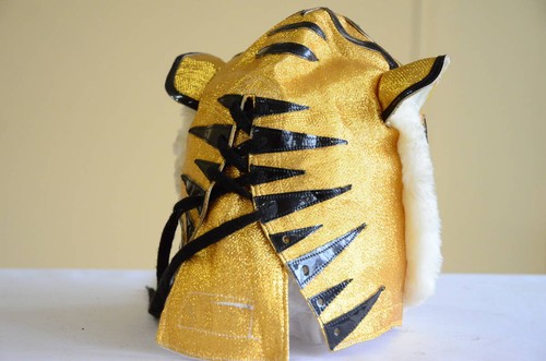 Maschera Tigre Prima Generazione Ultima Versione con Zanne Maschera Wrestling Mask Lopez Ma - Foto 3 di 10
