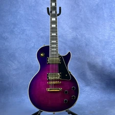 Purple burst Custom Shop electric guitar bone nut USA in stock Free shipping