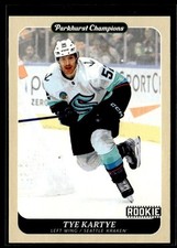 2024-25 Upper Deck Artifacts Update - Clear Cut Rookies Tye Kartye Seattle