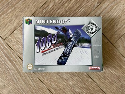 1080 Snowboarding Nintendo 64 N64 Players Choice OVP mit Handbuch PAL