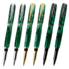 Upgraded Jr Gentleman Pen Kit Variety, 6 Pack, Legacy Woodturning
