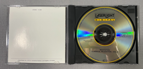 Meditation Classical Relaxation Vol. 4 CD 1991 Classical LaserLight - Picture 3 of 3