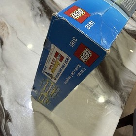 LEGO 3181 Passenger Plane - INCOMPLETE - Bags 1 & 3 Only + Box & Manual