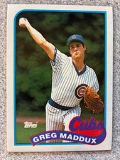 1989 Topps - #240 Greg Maddux