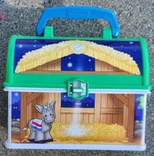 Fisher Price Little People On  the Go Nativity Manger Set - Carrying Case Only