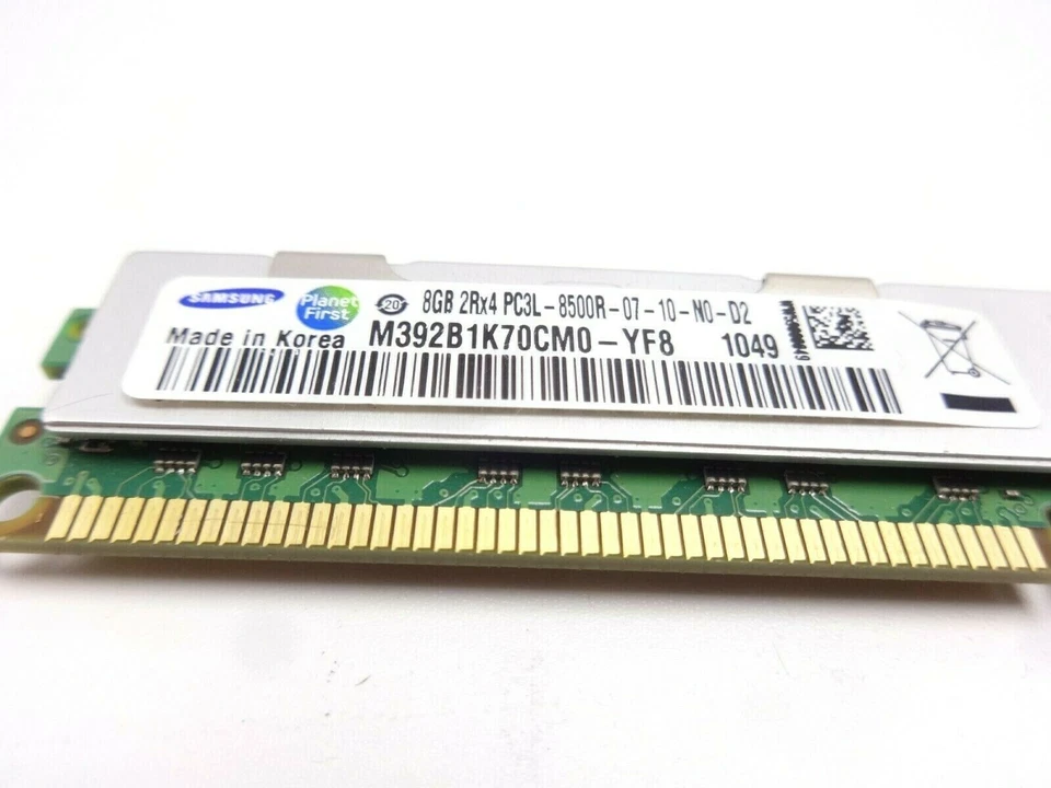 IBM 46C0581 8GB PC3L 8500 2Rx4 VLP Server Memory Dimm - Image 3 of 4