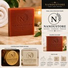 Nanoustore Brightening Soap Bar Turmeric & Honey 3.5 oz Handmade for Hands — photo 2