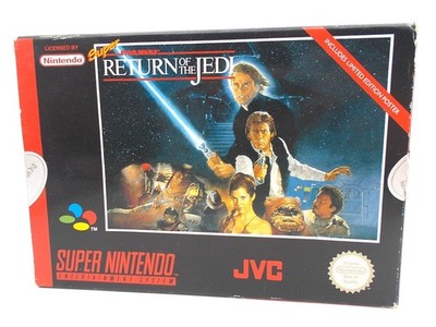Super Star Wars Return of the Jedi - SNES Super Nintendo - in OVP Box