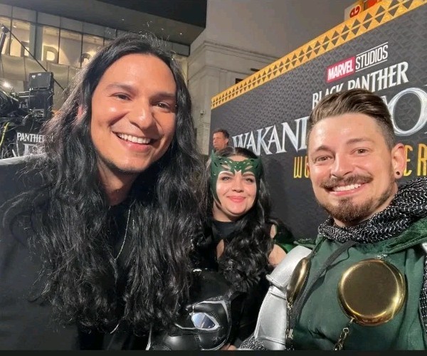 RARE Black Panther Wakanda Forever 10+ CAST SIGNED Ryan Coogler Letitia Wright  thumbnail 21