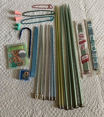 Susan Bates & Boye Knitting Needles Stitch Markers Stitch Holders Set #3