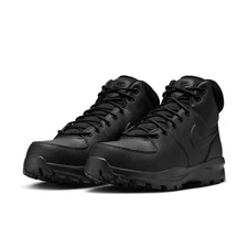 Nike Manoa'17 Leather Boots Triple Black HF0751/HF0749 001 YOUTH TD PS