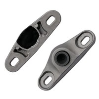 2X SchiebetüR TüRfüHrungsbuchse SchließPlatte Buchse FüR Ducato Boxer Jumper