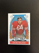 1972 Topps All Pro Dave Wilcox San Francisco 49ers #282