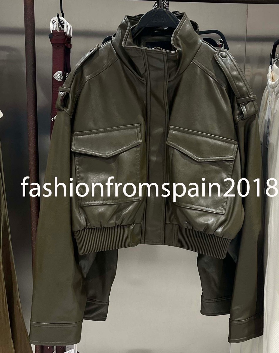 SLY  VINTAGE F／LEATHER CROP BZ SLY VINTAGE F／LEATHER CROP BZ