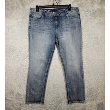 Laurie Felt Classic Boyfriend Women 16 Blue Denim Jeans Relaxed Fit Medium 38x29