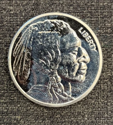 1 oz Silver Buffalo Round - .999 Pure Silver Coin