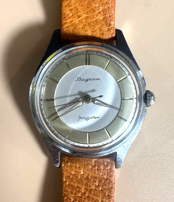 Dugena Jongster Mechanische Herren Armbanduhr vintage