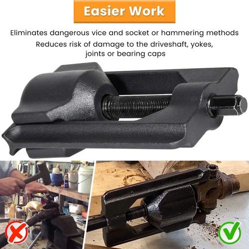 10102 Universal Heavy Duty Truck U Joint Puller +5192 Bearing Cup Installer Tool - Photo 4/16