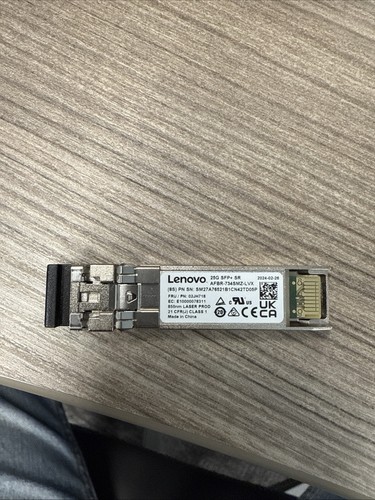 Lenovo AFBR-734SMZ-LVX SFP28 25G 850nm MM Gen2 Fiber Optic Transceivers