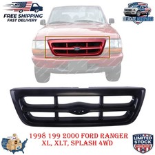 New Replacement Front Grille Assembly For 1998-2000 Ford Ranger 2wd Pickup Truck