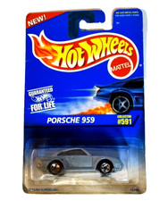 VTG 1995 Hot Wheels Porsche 959 Diecast 1:64 Scale Car Collector #591
