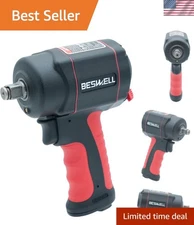 High Torque 1/2" Pneumatic Impact Wrench - Lightweight & Versatile Performance