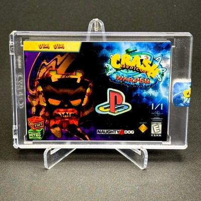 Crash Bandicoot Warped 9 Card Grandmaster Trading Card