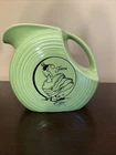 Fiesta Dancing Lady Mini Disc Pitcher in Shamrock | Fiestaware Pryde's Exclusive