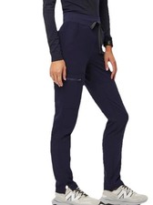 Figs High Waist YOLA scrub pants navy blue small