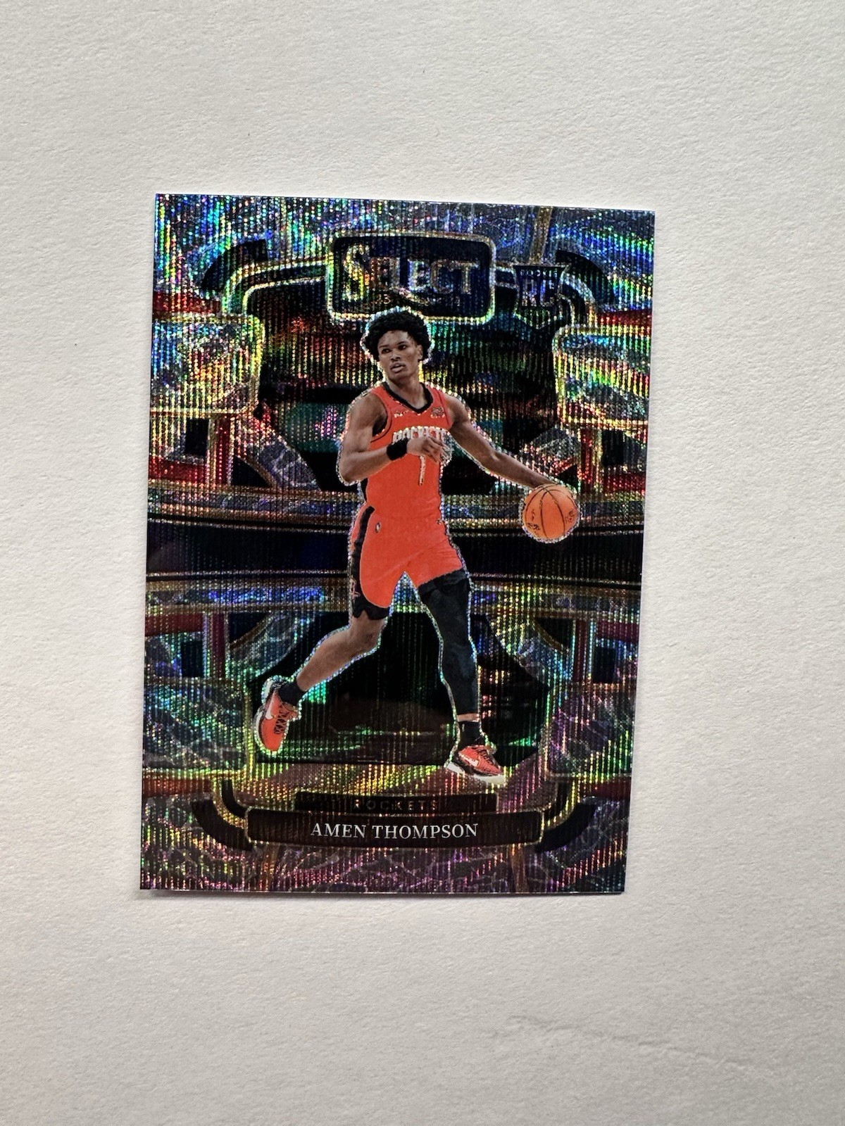 2023-24 Select Amen Thompson Concourse Elephant Prizm Rookie Houston Rockets