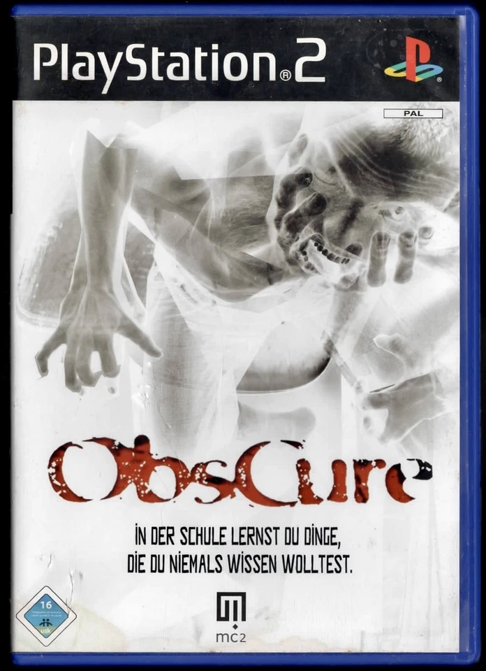 Obscure 👻 (Sony PlayStation 2 PS2 Spiel, 2004) 🇩🇪 💙