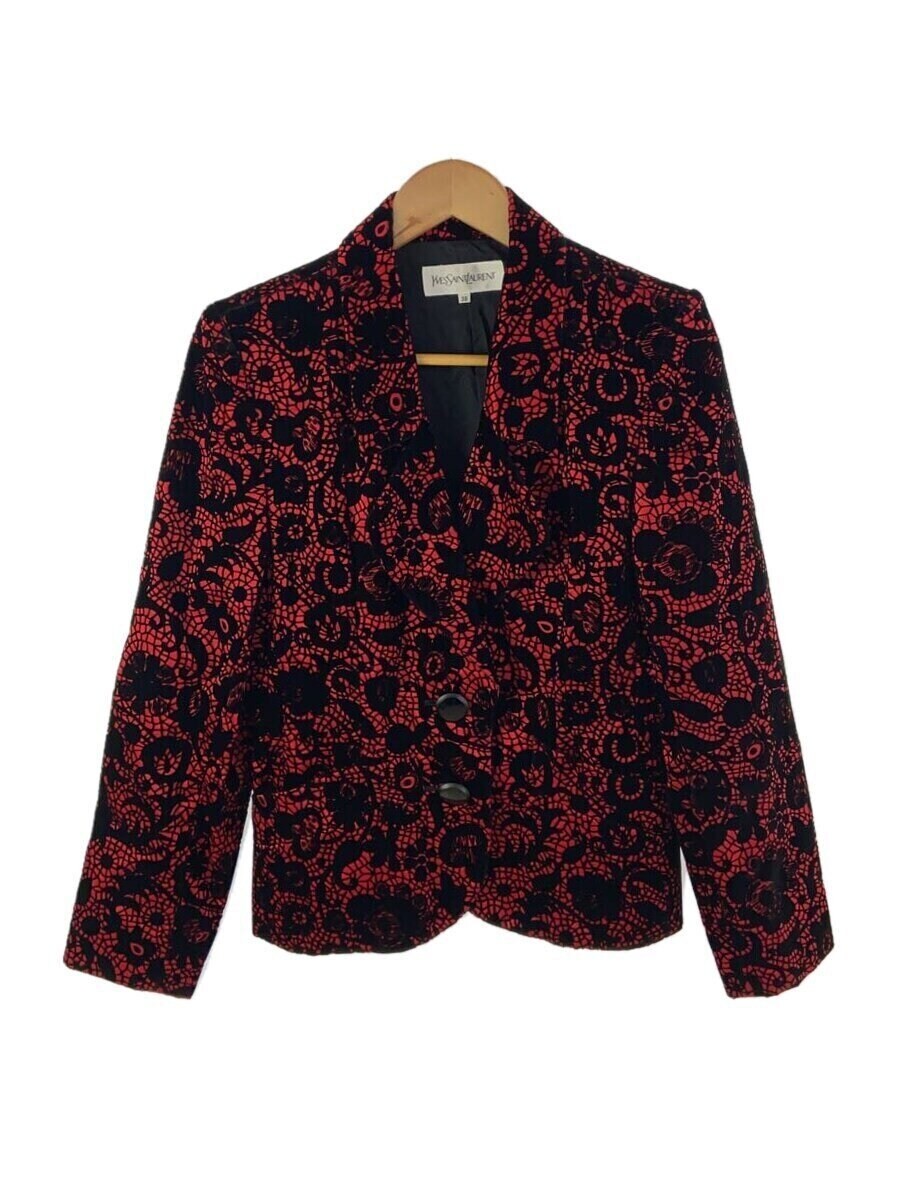 Giacca YVES SAINT LAURENT 38 BLK NAB28 110 velluto nero dal Giappone_003