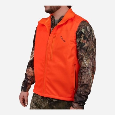 Allen Softshell Blaze Hunting Vest XXL - Blaze Orange