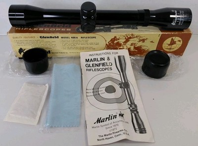 Vintage Glenfield Model 400A 4x32mm Japanese Made Scope Original