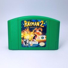 Rayman 2 The Great Escape Nintendo 64 N64 Authentic - Tested - Plays Great