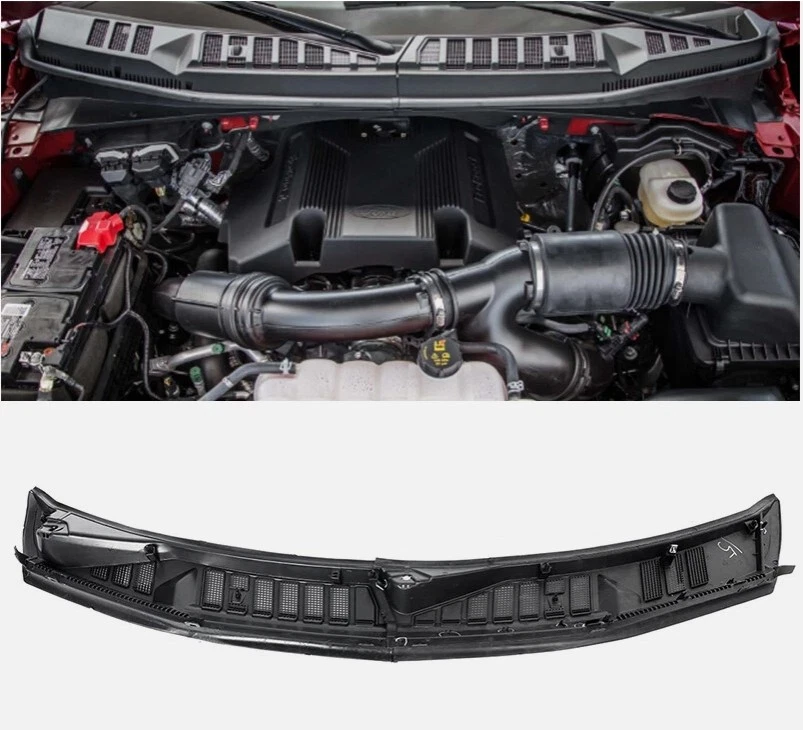 Pair Windshield Wiper Cowl Grille Insert Panels For Ford F150 F-150 2015-2020 Foto 3 de 4