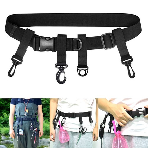 Adjustable Wader Belt with Hanging Buckle for Convenient Accessory Storage - Picture 5 of 8