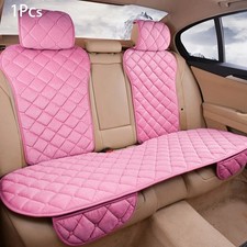 Plush Car Seat Cover Pink Soft Pad Warm Cushion Universal Fit Full Mat Covers Plush Car Seat Cover Pink Soft Pad Warm Cushion Universal Fit Full Mat Covers