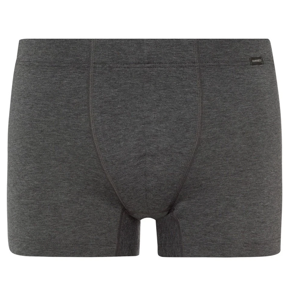 Hanro 2 Paquete Algodón Essentials Bóxer Gris Oscuro Talla XL Venta Bnib - Imagen 2 de 4