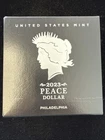 2023-P Philadelphia Peace Silver Dollar Uncirculated Coin OGP & COA #7707