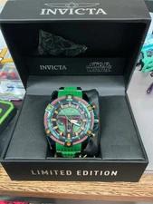 Invicta Star Wats Boba Fett Model Number 27231 Limited Edition 1631/1977