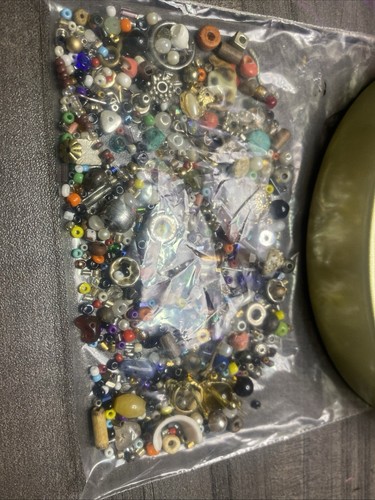 Mixed Lot of Loose assortment of Beads for Crafting and Jewelry Making