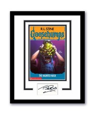 Goosebumps Tim Jacobus Autograph Signed 11x14 Framed Photo The Haunted Mask ACOA