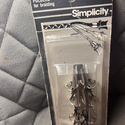 Simplicity Fabric Folders for Braiding Art Rug Making Tool 3 Piece Set C878