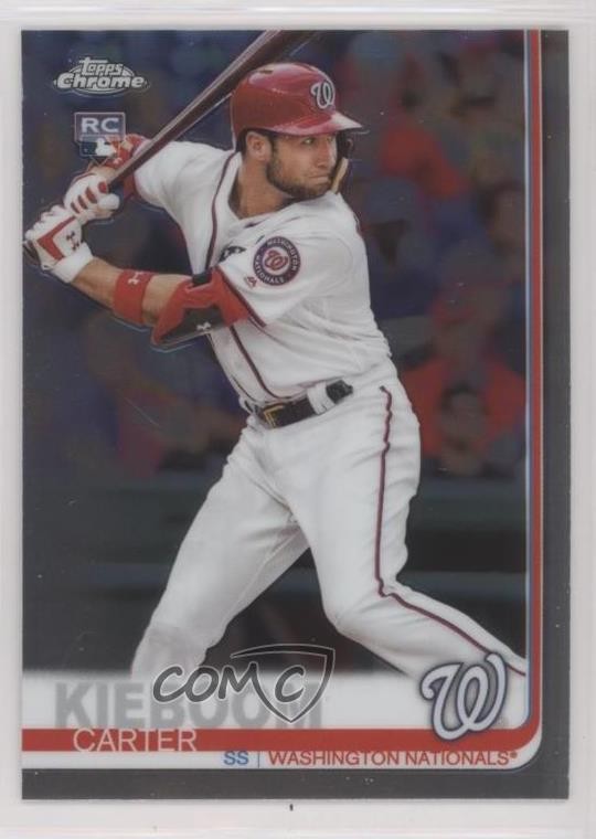 2019 Topps Chrome Update Target Carter Kieboom #22 6u5