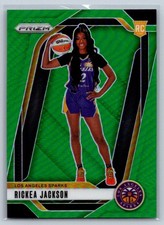 2024 Panini Prizm WNBA #144 Rickea Jackson Green Prizms