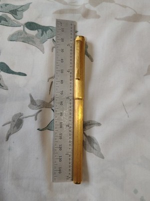 Dunhill Brushed Gold Filled Roller Ball Pen Made In England 