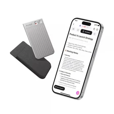 PLAUD - Note Smart AI Voice/Audio Recorder - Silver